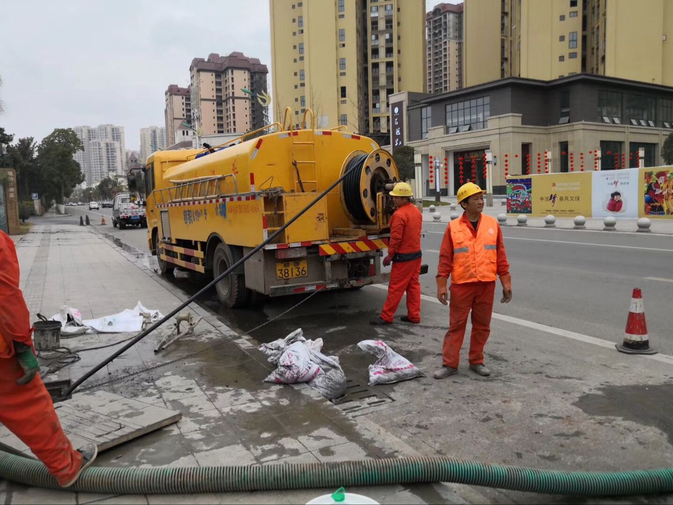 清涧排污管道清淤-管道清洗